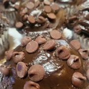 Photo of Berkeley Perk Cafe - Boston, MA, United States. Chocolate mousse cupcakes