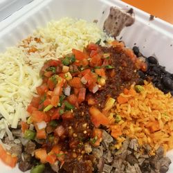Guacamole Mexican Grill - BASIC BOWL EVERYTHING ELSE IS AN ADD ON. DONT GO HERE