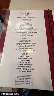Menu photo 6 Offshore Diner Brooklyn, NY Menu photo 6 Offshore Diner Brooklyn, NY