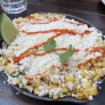 Duke's Grocery - Local Corn 'Elote Loco' w. Crema & Chili - Pubs Near Me - Washington, DC, District of Columbia