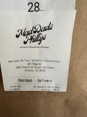 Mad Dads Philly's Authentic Cheesesteaks and Hoagies (BUCKHEAD) by null