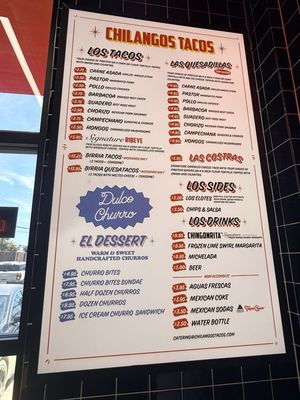 Menu photo 1 Chilangos Tacos Dallas, TX