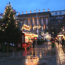Barmer Weihnachtsmarkt - Der Weihnachtsmarkt auf dem Johannes-Rau-Platz (2007)