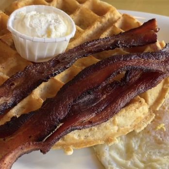 Original Jack's Country Kitchen - Waffle bacon and eggs - American Near Me - Avalon, California Original Jack's Country Kitchen - Waffle bacon and eggs - American Near Me - Avalon, California