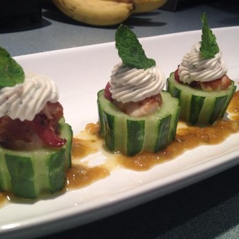 360 Catering - Stuffed Cucumber with a Goat Cheese Mousse - Caterers Near Me - Fort Worth, Texas 360 Catering - Stuffed Cucumber with a Goat Cheese Mousse - Caterers Near Me - Fort Worth, Texas