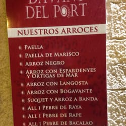 Davant del port - N'hi ha que probarho!!