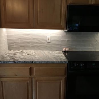 Rock-It Surfaces - Our new kitchen counter and back splash. - Countertop Installation Near Me - San Marcos, California Rock-It Surfaces - Our new kitchen counter and back splash. - Countertop Installation Near Me - San Marcos, California
