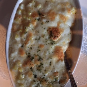 Old Original Bookbinders - Cream Corn au Gratin - Seafood Near Me - Richmond, Virginia