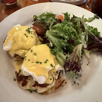 FARM - Crab cake Benedict - French Near Me - Palm Springs, California FARM - Crab cake Benedict - French Near Me - Palm Springs, California