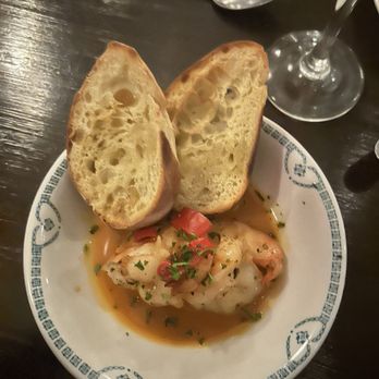 Nia Restaurant - Gambas Al ajillo with chef Daniel's home made bread - Mediterranean Near Me - Chicago, Illinois Nia Restaurant - Gambas Al ajillo with chef Daniel's home made bread - Mediterranean Near Me - Chicago, Illinois
