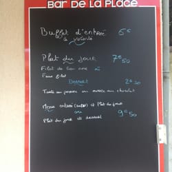 Le Bar De La Place - Légère hausse du prix du menu. Mais ça reste hors concurrence qualité /prix :)