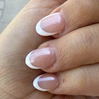 Dream Spa - Awful acrylic nails. Bulky base made it look like they were already grown out, and they didn't do anything for my cuticles. $90 for those - Nail Salons Near Me - Austin, Texas