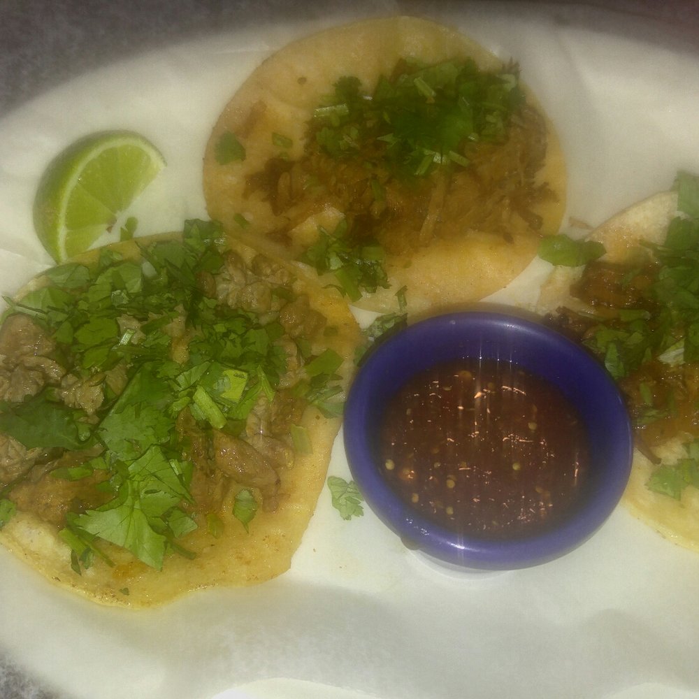 Terra Sur - Street tacos.absolutly amazing. No one more better than the other. Steak, carnitas, el pastor. All the meat was so juicy and flavorful! - Mexican Near Me - Troy, Illinois Terra Sur - Street tacos.absolutly amazing. No one more better than the other. Steak, carnitas, el pastor. All the meat was so juicy and flavorful! - Mexican Near Me - Troy, Illinois