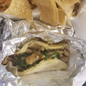 Elmer's Tacos - Spicy Chicken Tacos! I dream about these! - Breakfast & Brunch Near Me - Chandler, Arizona Elmer's Tacos - Spicy Chicken Tacos! I dream about these! - Breakfast & Brunch Near Me - Chandler, Arizona
