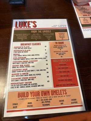 Menu photo 2 Luke's Greenville, TX Menu photo 2 Luke's Greenville, TX