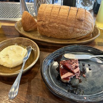 Esther's Kitchen - Sourdough with butter and fegatini - Italian Near Me - Las Vegas, Nevada Esther's Kitchen - Sourdough with butter and fegatini - Italian Near Me - Las Vegas, Nevada