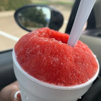 Ice Wizard Shaved Ice - a closeup of a frozen drink - Shaved Ice Near Me - Carrollton, Texas