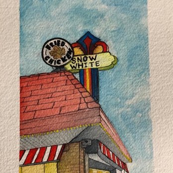 Snow White's - My daughter made this for art class - Barbeque Near Me - Wildwood, New Jersey Snow White's - My daughter made this for art class - Barbeque Near Me - Wildwood, New Jersey