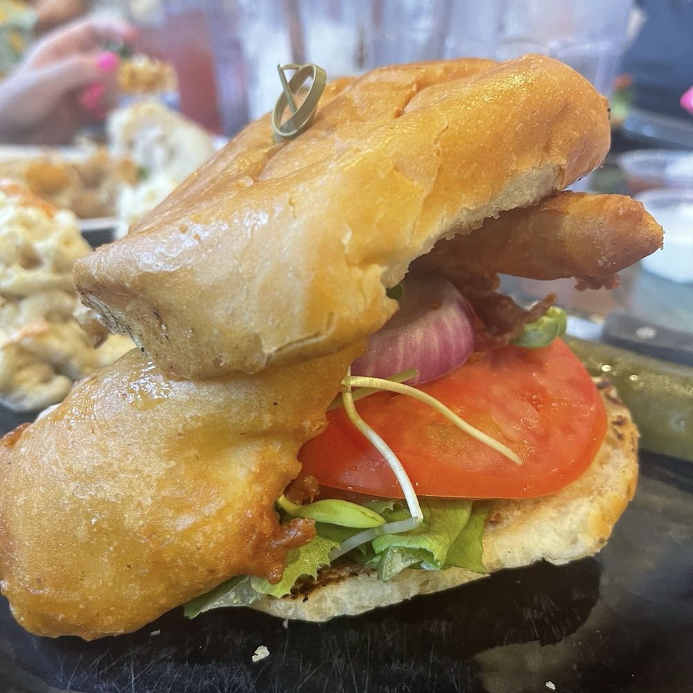 Rob's Good Times Grill - The Ono Fish sandwich!! (Fun fact: I caught an Ono earlier in the week!, it was huge!!!) check out Hawaiian Style Fishing out of Kapa'a) - Sports Bars Near Me - Lihue, Hawaii Rob's Good Times Grill - The Ono Fish sandwich!! (Fun fact: I caught an Ono earlier in the week!, it was huge!!!) check out Hawaiian Style Fishing out of Kapa'a) - Sports Bars Near Me - Lihue, Hawaii