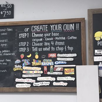 Sweet Creams - Menu (08/05/17) - Ice Cream & Frozen Yogurt Near Me - Honolulu, Hawaii Sweet Creams - Menu (08/05/17) - Ice Cream & Frozen Yogurt Near Me - Honolulu, Hawaii