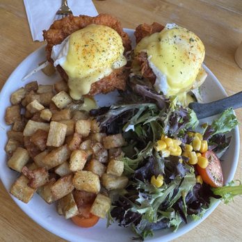 Popping Yolk Cafe - Nashville Hot Chicken Benedict - Breakfast & Brunch Near Me - Pasadena, California Popping Yolk Cafe - Nashville Hot Chicken Benedict - Breakfast & Brunch Near Me - Pasadena, California