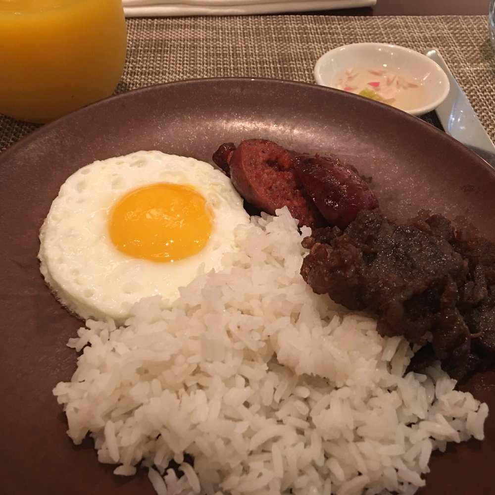 Spiral - Tap/long silog Got the round egg from Japanese section. - Asian Fusion Near Me - Pasay, NCR