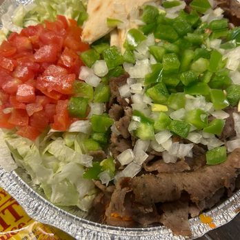 The Halal Guys - Gyro Small Platter - Halal Near Me - Glendale, California