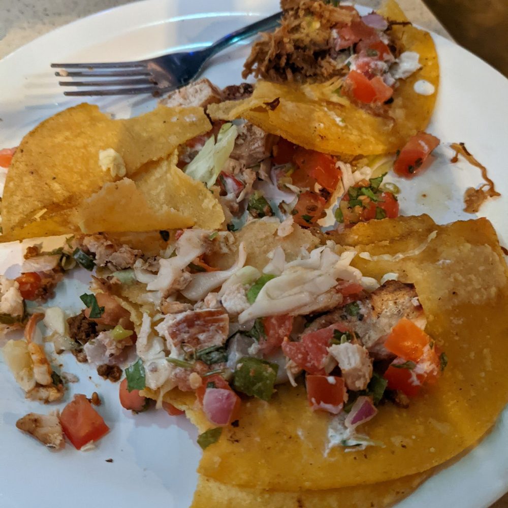 Garage Grill - Terrible tasting tacos that I could not even finish. - New American Near Me - Draper, Utah