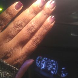Ombre nails by Christina. Not rhe beat pic but the best work I have seen. Ombre nails by Christina. Not rhe beat pic but the best work I have seen.