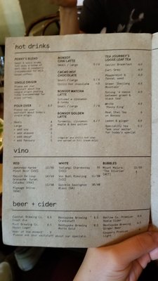 Menu photo 2 Penny University Canberra, ACT Menu photo 2 Penny University Canberra, ACT