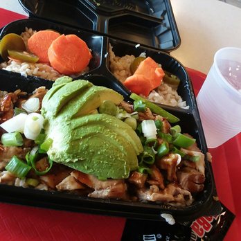 WaBa Grill - All brown rice n chicken plate.. looks great! - Fast Food Near Me - Baldwin Park, California
