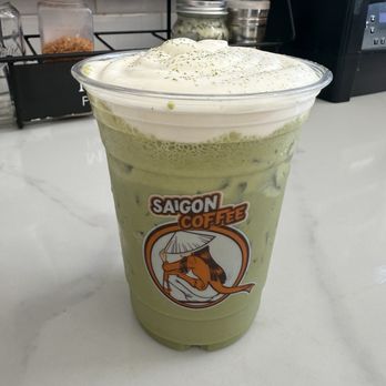 Saigon Coffee - Matcha latte - Vietnamese Near Me - San Diego, California Saigon Coffee - Matcha latte - Vietnamese Near Me - San Diego, California