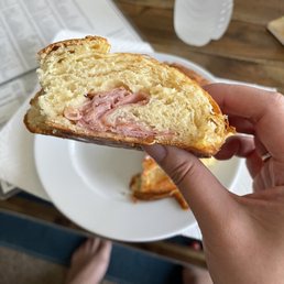 Ham and Cheese Croissant