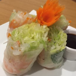 Summer wraps w a hoisin sauce