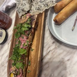Bone Marrow & Steak Tartare Bone Marrow & Steak Tartare