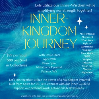 Healing Pathwalkers - We have deeply transformative Journeys into your Inner  Kingdom, in a copper pyramid on the third Sunday of each month. - Meditation Centers Near Me