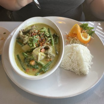 Thai Samurai - Green curry with beef - Thai Near Me - Nashville, Tennessee
