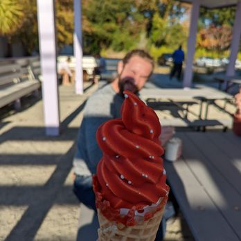 Turbo Cone - Cherry dipped vanilla cone - Ice Cream & Frozen Yogurt Near Me - Charleston, South Carolina Turbo Cone - Cherry dipped vanilla cone - Ice Cream & Frozen Yogurt Near Me - Charleston, South Carolina