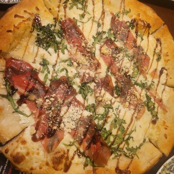 The Train Shed - Prosciutto pizza - very good and splitable option - Bars Near Me - St Louis, Missouri The Train Shed - Prosciutto pizza - very good and splitable option - Bars Near Me - St Louis, Missouri