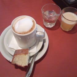 Café Argentino - Así te sirven un cortado. impecable!