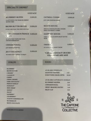 Menu photo 3 The Caffeine Collective Magnolia, TX Menu photo 3 The Caffeine Collective Magnolia, TX