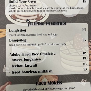 Guieb Cafe - part of the menu - New American Near Me - Honolulu, Hawaii Guieb Cafe - part of the menu - New American Near Me - Honolulu, Hawaii