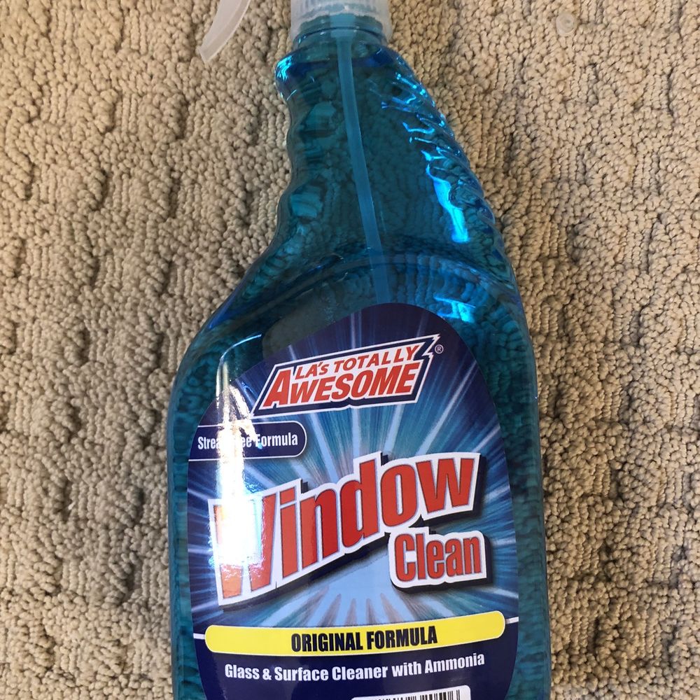 Dollar Tree - There isn't much ammonia in the formula I find that better. Does a decent job cleaning but you need to use more product compared to Windex. - Discount Store Near Me - Vallejo, California