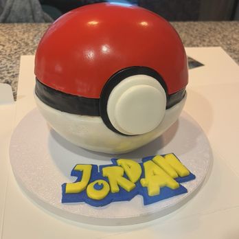 Nosh Desserts - Custom PokéBall Birthday Cake! - Custom Cakes Near Me - Nashville, Tennessee Nosh Desserts - Custom PokéBall Birthday Cake! - Custom Cakes Near Me - Nashville, Tennessee