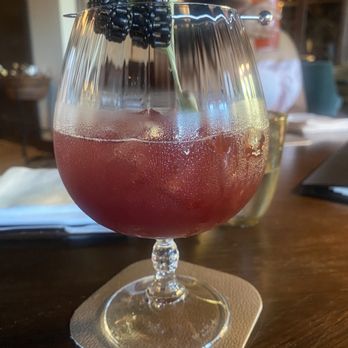 Ember Steak - Blackberry Sage Margarita - Steakhouses Near Me - Napa, California