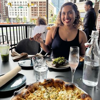 Kneads Bakeshop - Crab & Corn 12" Pizza - Bakeries Near Me - Baltimore, Maryland