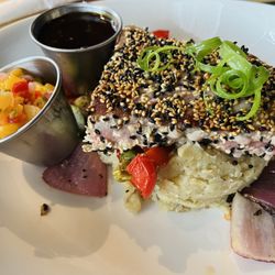 The Fresh Vine Eatery & Catering - Sesame Crusted Yellowtail Tuna
