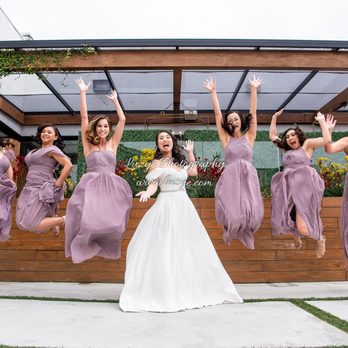 Venue By Three Petals - Using the front facade for wedding party photos - Venues & Event Spaces Near Me - Huntington Beach, California