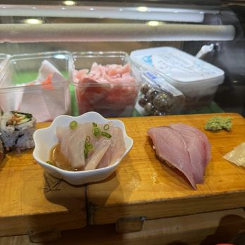 Toyoda Sushi - Sea bass sashimi and hamachi nigiri! - Sushi Bars Near Me - Seattle, Washington Toyoda Sushi - Sea bass sashimi and hamachi nigiri! - Sushi Bars Near Me - Seattle, Washington