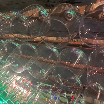 The Little House - so many glasses - Wine Bars Near Me - New Orleans, Louisiana